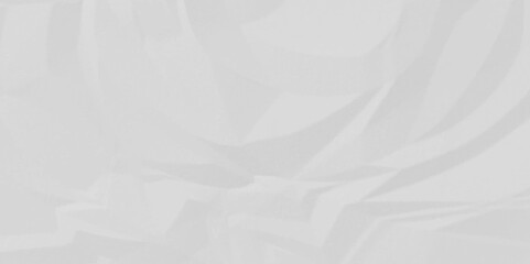 Crumpled paper Blank white crumpled and creased paper poster.	
