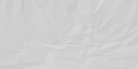 Crumpled paper Blank white crumpled and creased paper poster.	
