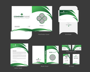 brand identity design all print item