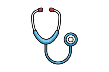 stethoscope isolated on white background