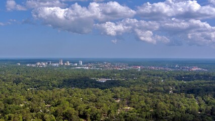 Aerial view of Tallahassee, Florida