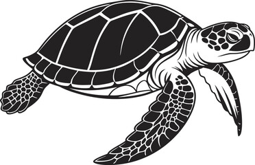 Turtle Crawl Design Illustration for Nature Art. Artistic Turtle Crawl Design Illustration for Prints. Cute Turtle Crawl Design Illustration for Apparel. Sea Turtle Crawl Design Illustration