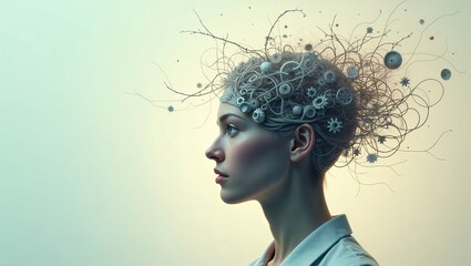 concept of overthinking and mental overload