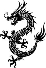 Traditional Chinese Dragon Vector design