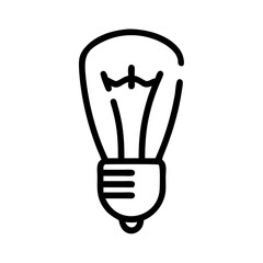 Icon of a Light Bulb	
