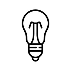 Icon of a Light Bulb	
