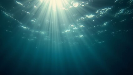 Underwater natural light image