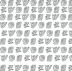 Texture with different pieces of wires