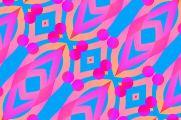 Seamless batik ethnic dayak line art pattern of indonesian culture traditional	