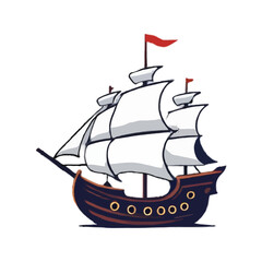 Iconical, Contoured Pirate Ship