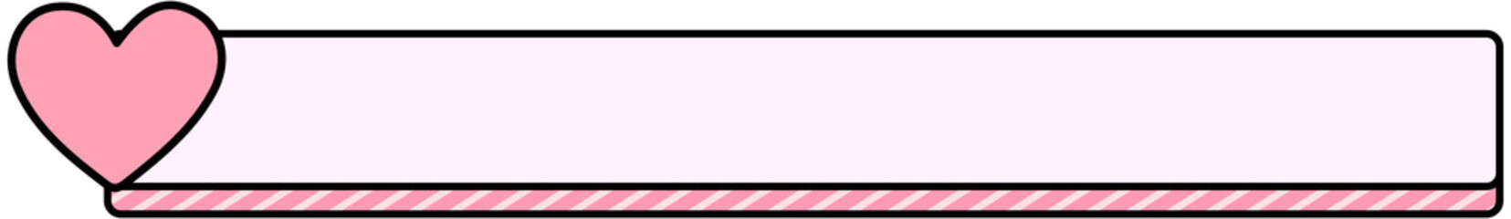 Obraz premium Heart Deco Textbox 