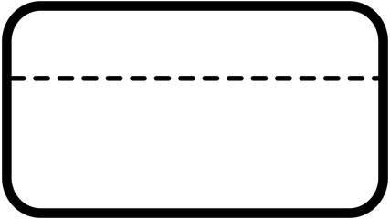Fototapeta premium Minimal Menu Text Frame 