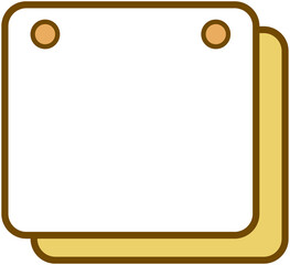 Punched Tag Text Box
