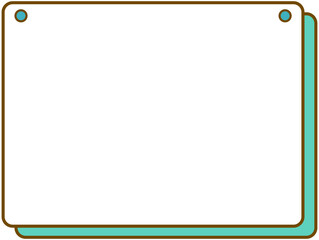 Punched Tag Text Box
