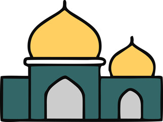 Eid al-Adha Vector Elements – Islamic & Traditional Theme
