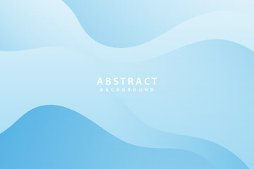 wavy blue color background abstract art vector