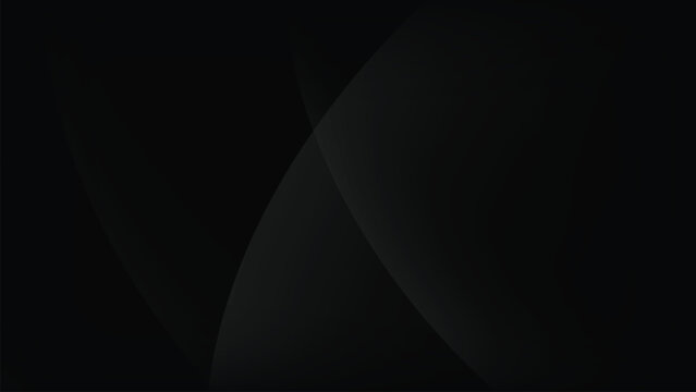 Abstract Dark Background With Subtle Curves And Gradients