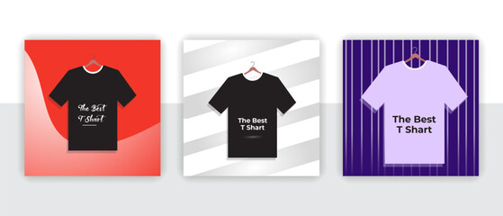 Different types of tops with pattern t shart design