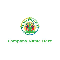 yoga tree logo