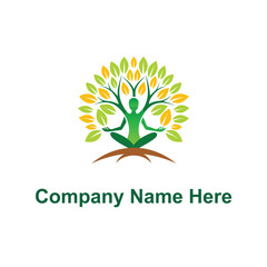 yoga tree logo