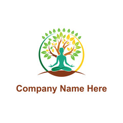 yoga tree logo