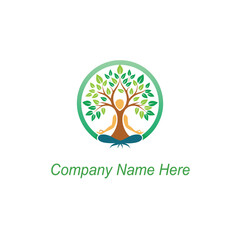 yoga tree logo