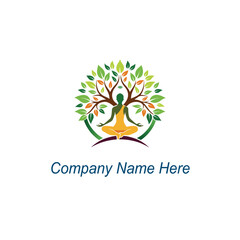 yoga tree logo