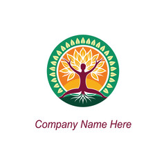 yoga tree logo