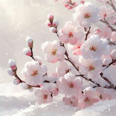 cherry blossom in spring