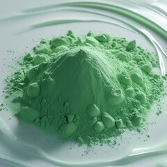 green powder