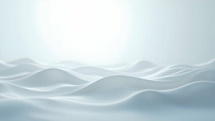 Obraz premium Digital Background A faint lattice of soft pulses and waveforms across a light neutral tech surface