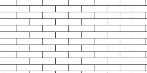 White brick background texture. White brick pattern and white background wall brick.	