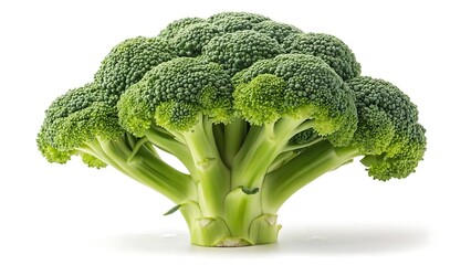 broccoli isolated on white background