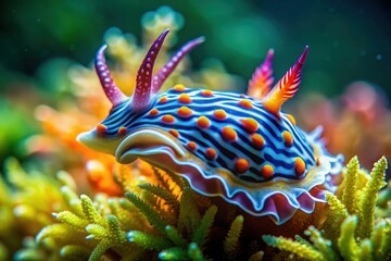 Vibrant Chromodoris Nudibranch A Stunning Underwater Jewel of the Ocean Depths