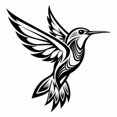 vector illustration of a bird