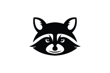 civet logo design. logo icon vector illustration silhouette