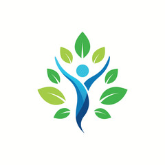 Wellness And success Health logo Design