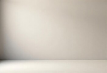Generative AI Creating a Minimalist Interior Studio Space with Soft Light