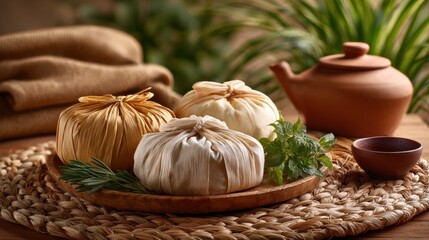 The Serene Beauty of Traditional Tea Snacks and Tea Utensils