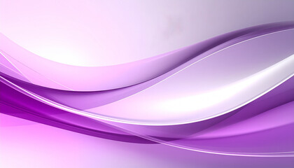 濃淡のパープルが描く幻想曲線アート