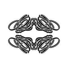 Obraz premium vector illustration of an abstract ornament