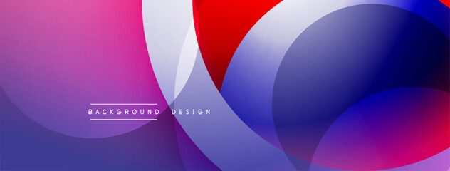 Abstract fluid shapes blend, creating vibrant purple, red, white gradients. Modern design features text background design. Smooth transitions dominate composition.