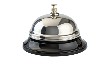 service bell isolated on white