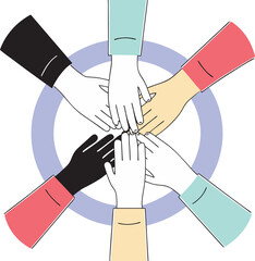 working together teamwork icon, teamwork icon