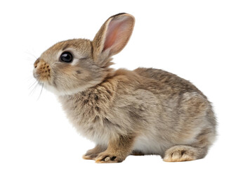 Obraz premium Rabbit isolated on white background