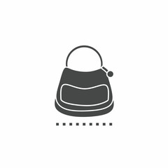 Vector. Bag symbol. Icon symbol design template.
