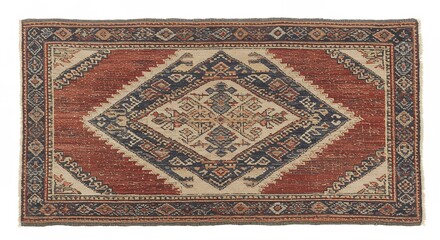 Vintage decorative patterned rug