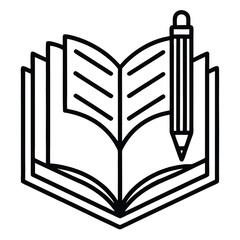 book icon vector