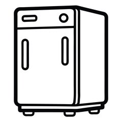illustration of a refrigerator