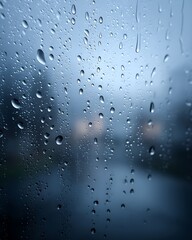 rain drops on window